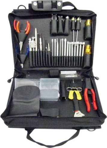 Jensen Tools JTK-6100BLK - Tool Kit, Black Cordura Plus Case