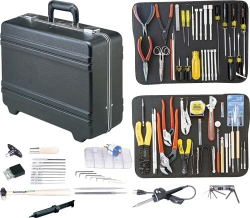 Jensen Tools JTK-87P - Kit in Regular Light Poly Case