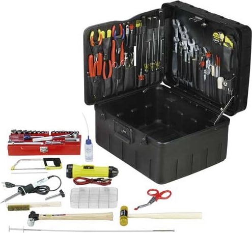 Jensen Tools JTK-91MM - Metric Electro-Mech. Installer's Kit in XR Rota-Tough Case