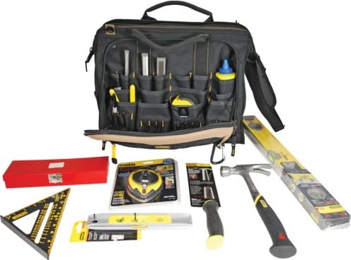 Jensen Tools JTK-1010 - Contractor's Tool Bag Kit
