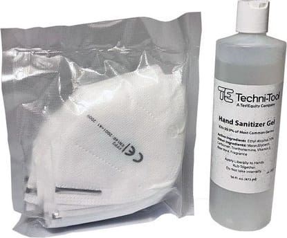 Jensen Tools JTK-15395-1 - Basic PPE KN95 Masks w/Hand Sanitizer