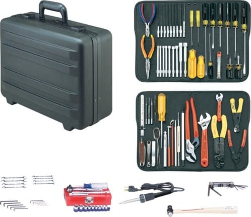 Jensen Tools JTK-17RL - Electronics MRO Tool Kit, 5' Deep, Regular Monaco Case