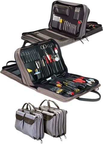 Jensen Tools JTK-7500 - Inch Medical Equipment Kit in Single Gray Ballistic Nylon Case