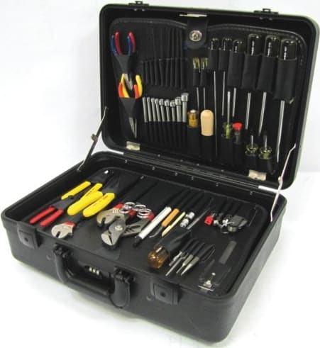 Jensen Tools JTK-75RL - Inch Bio-Medical Technician's Tool Kit, Monaco Case