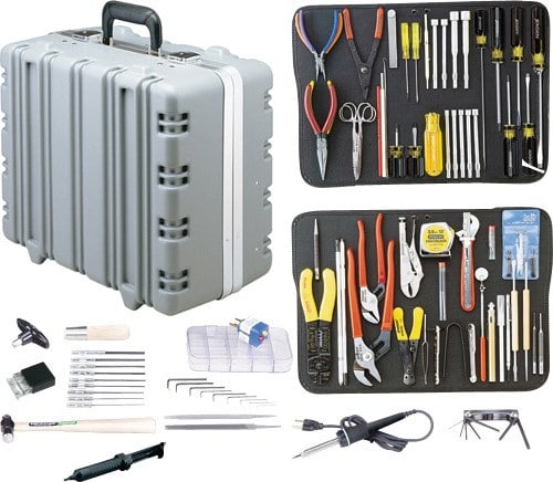 Jensen Tools JTK-87DS - Kit in 9' Super Tough Case