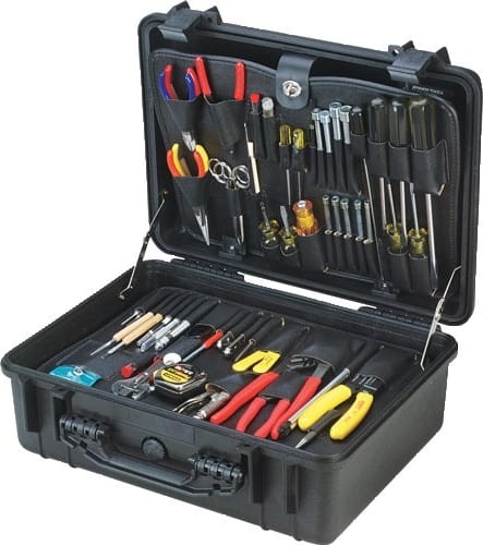Jensen Tools JTK-87WP - Kit in Water Resistant Case