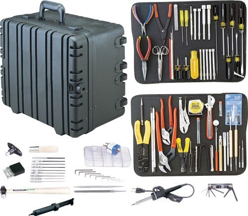 Jensen Tools JTK-87WR - Kit in 12' Roto-Rugged Wheeled Case