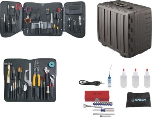 Jensen Tools JTK-99XRRT - Electronic Technician's Service Kit in X-tra Rugged Rota-Tough Case