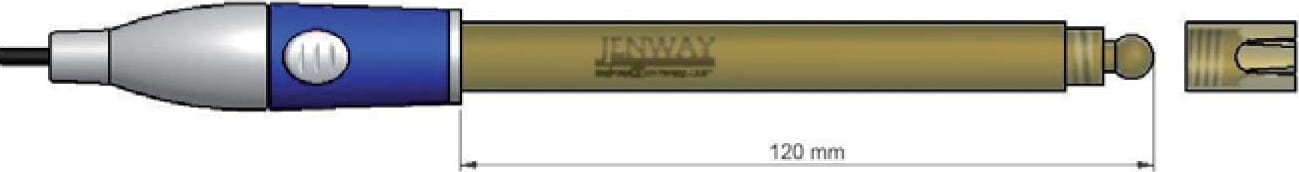 Jenway 924052 Waterproof Epoxy Bodied Environmental pH Electrode with ATC