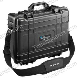 B&W jet-Black-P Robust Aluminium Framed ABS Tool Case with Interior Dimensions