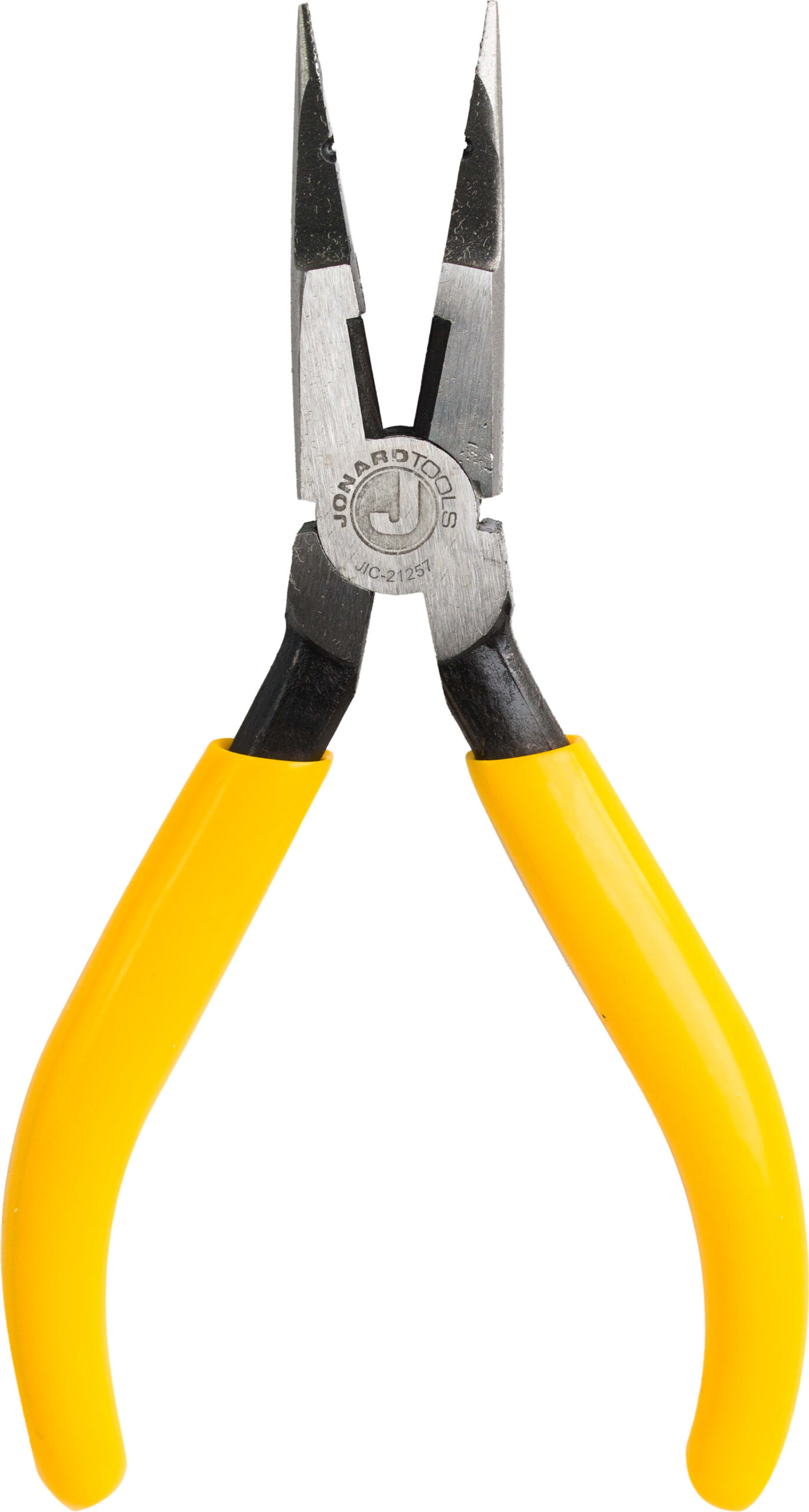 Jonard JIC-21257 - Long Nose Pliers, 6 7/8' OAL, Telecom, Side-Cut, Chrome Vanadium Steel