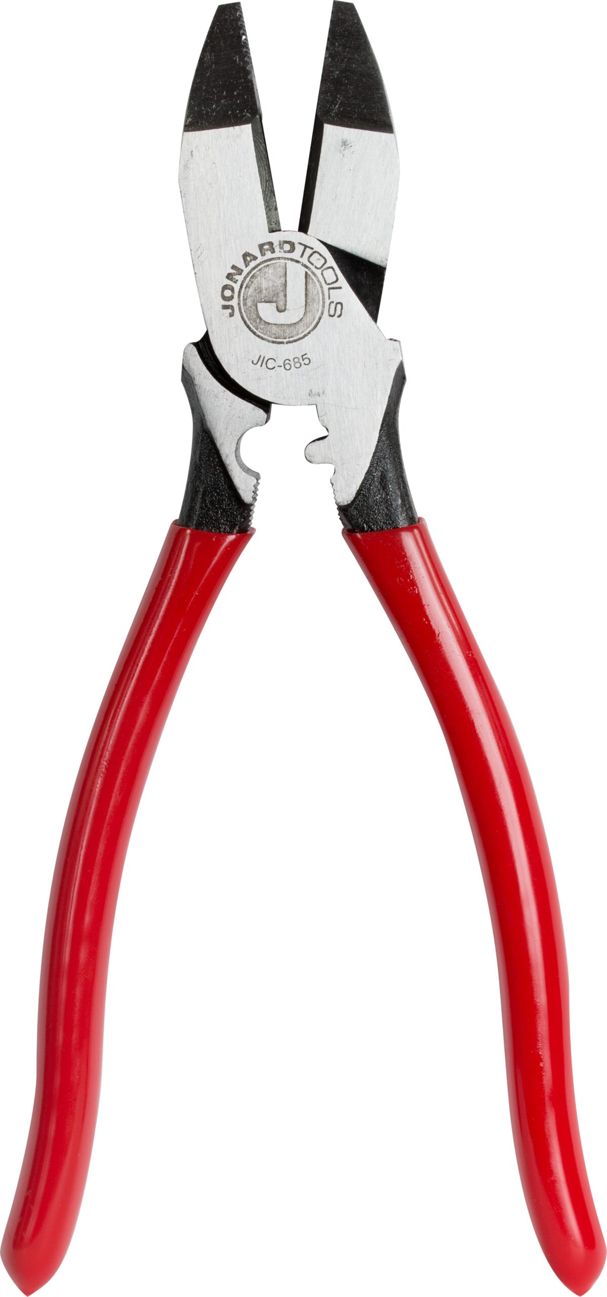 Jonard JIC-685 - Linesman's Plier, 9' OAL, W/Fish Tape Puller And Crimper, Vanadium Steel