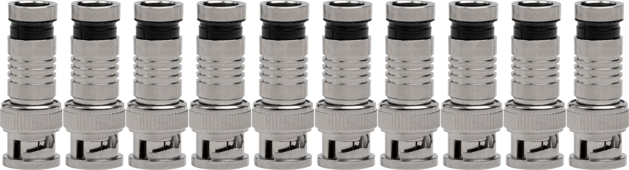Jonard BNC-10 - BNC Compression Connectors, Pack of 10