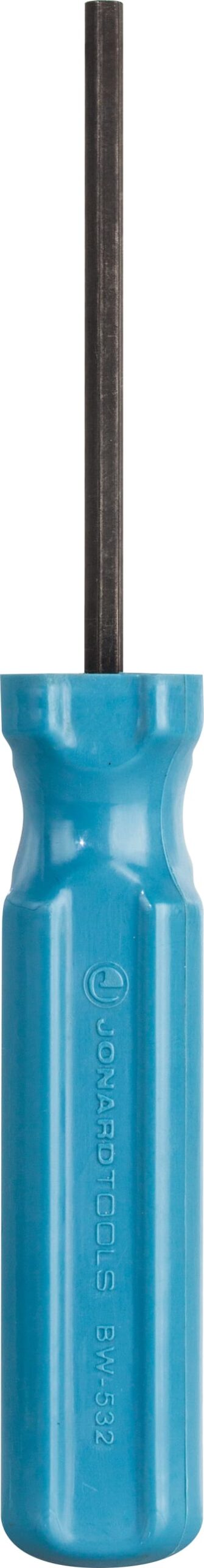 Jonard BW-532-3 - Booth Wrench, Blue, Long Shaft, 3'