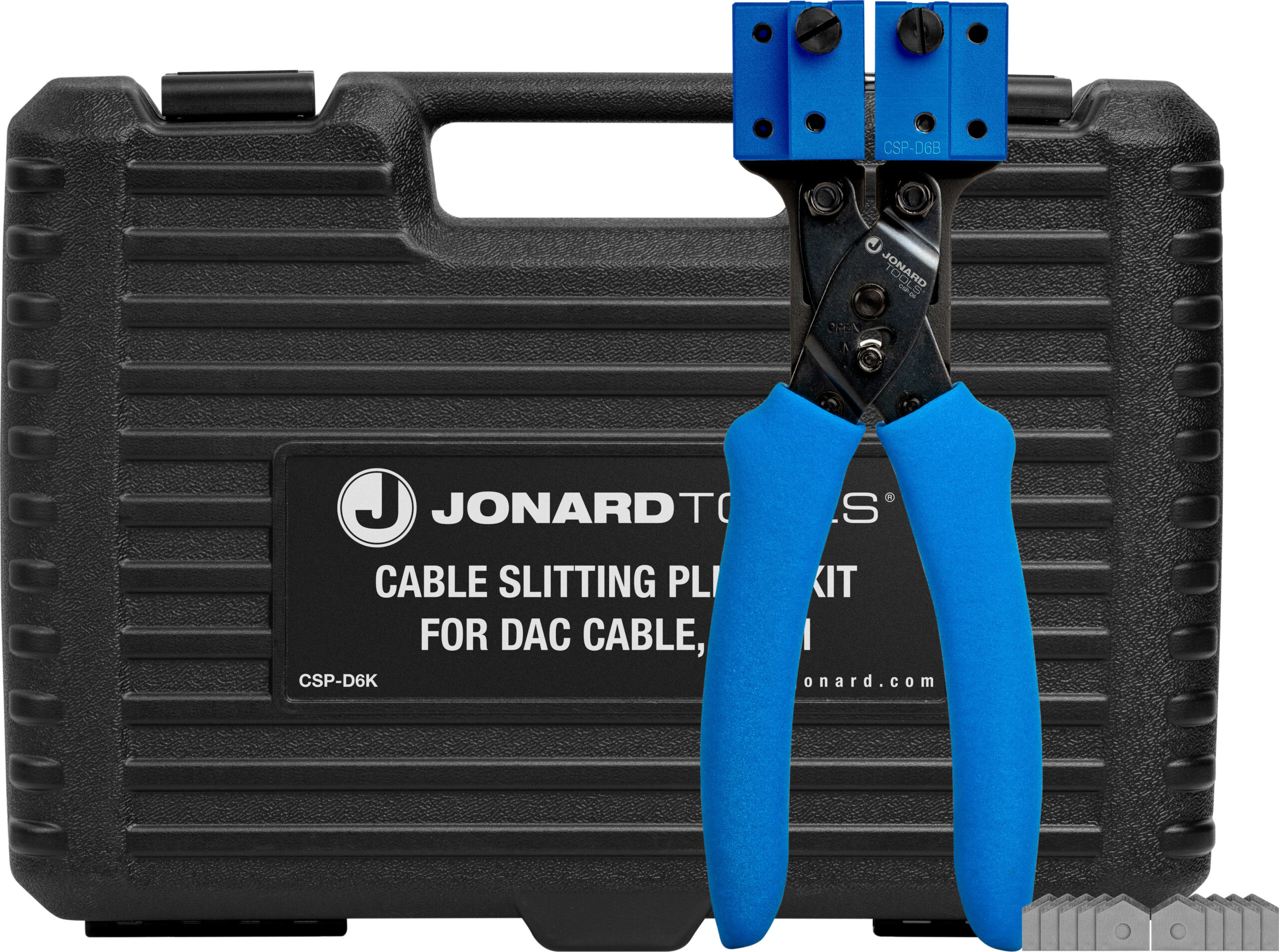Jonard CSP-D6K - Cable Slitting Pliers Kit, For DAC Cable, 6 mm