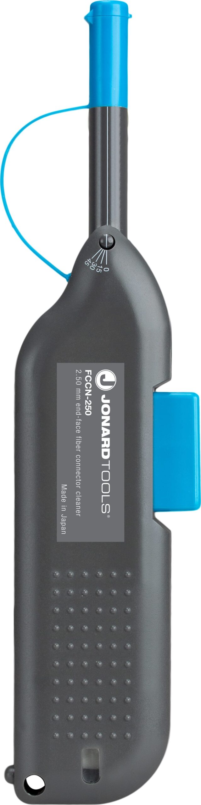 Jonard FCCN-250 - Fiber End-Face Ferrule Cleaner, Angled Head, FC, SC, ST Connector, 2.5 mm