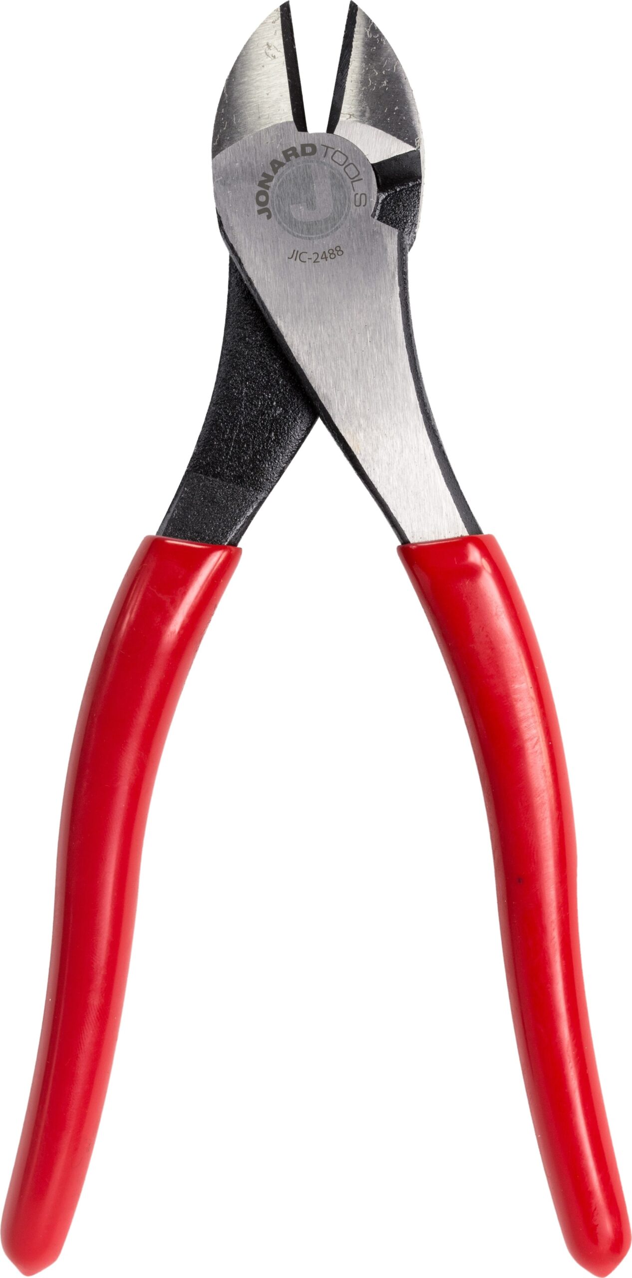 Jonard Tools JIC-2488 - High Leverage Diagonal Cutting Pliers, Angled Head, 8'