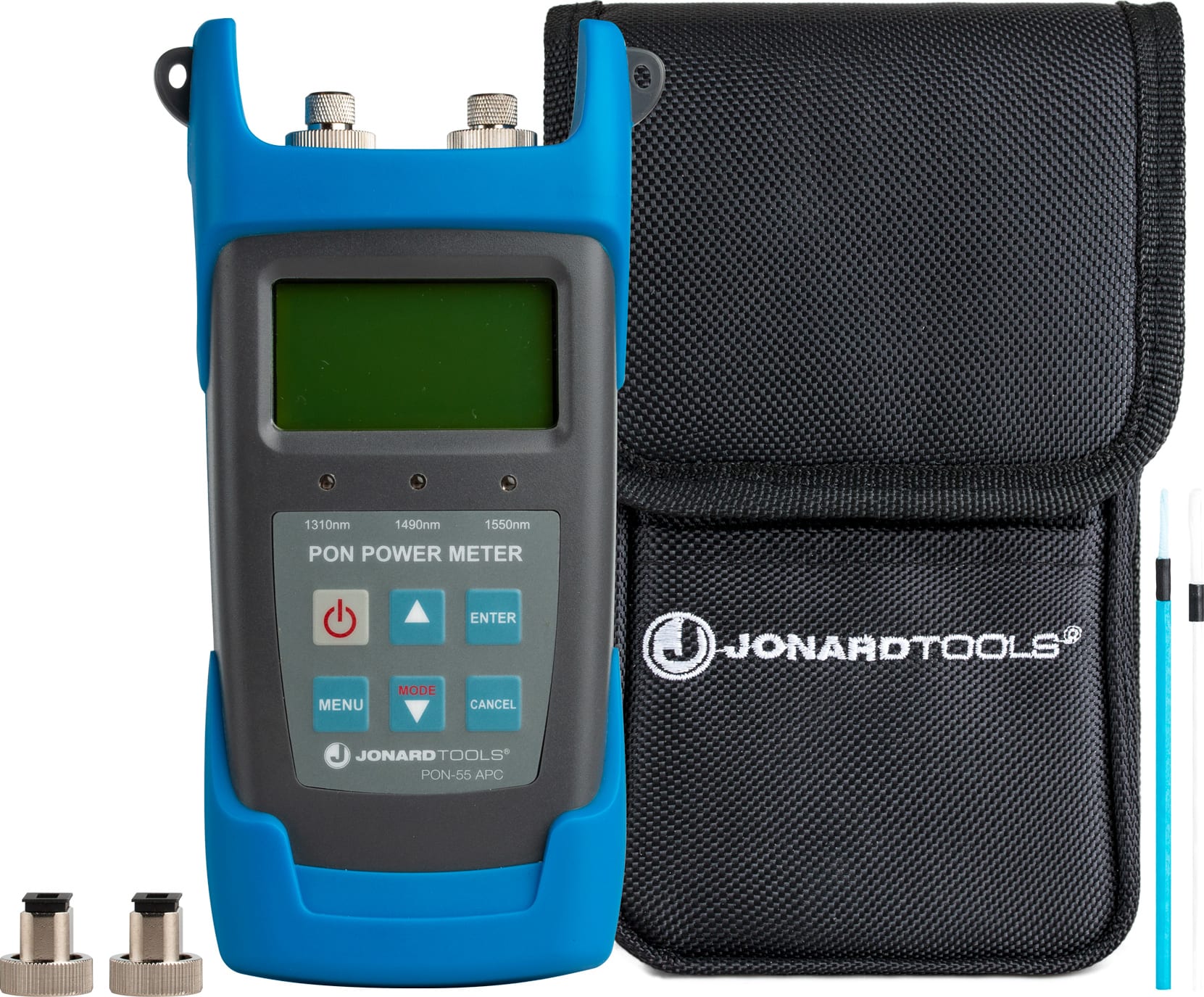 Jonard PON-55 Passive Optical Network Power Meter, for BPON/EPON/GPON, APC
