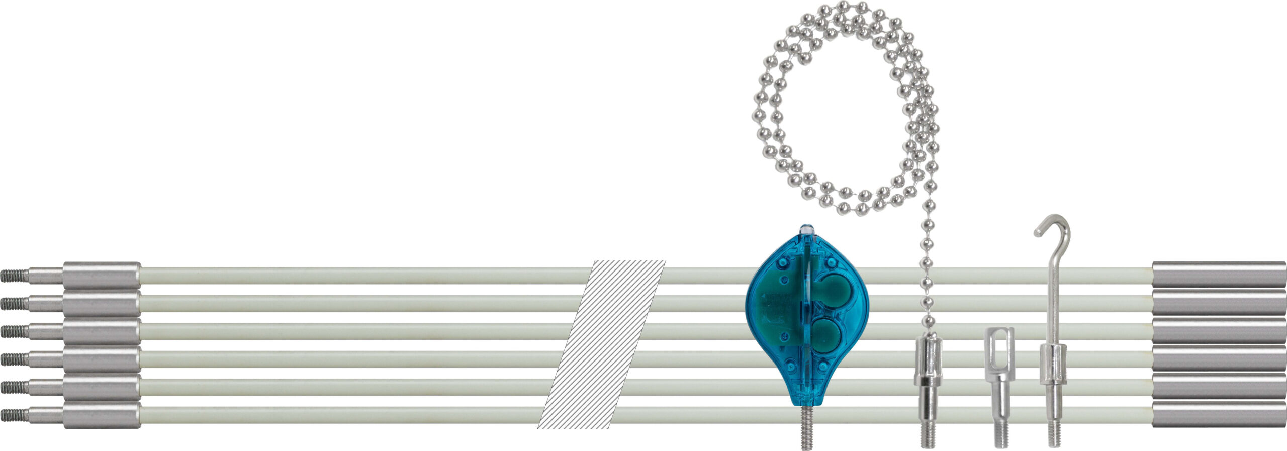 Jonard RDG-30A Glow Rod Kit, 30 ft, 3/16' Diameter