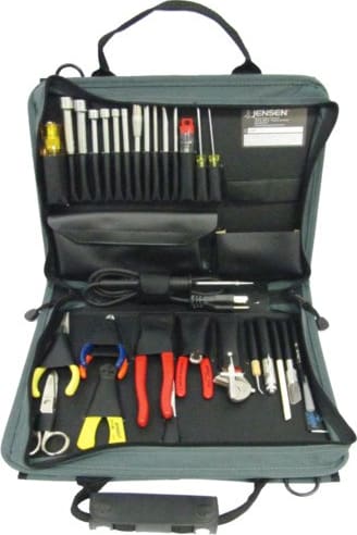Jensen Tools JTK-36GC - Service Engineer's Kit in Single Gray Cordura Case