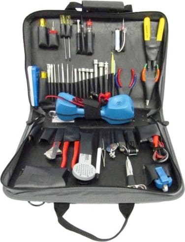 Jensen Tools JTK-46W - Communications Kit w/ Test Equipment in Single Gray Cordura Case