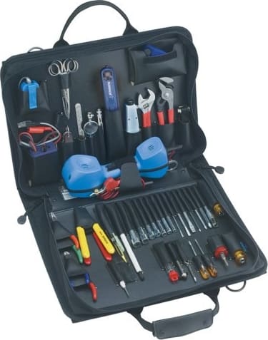 Jensen Tools JTK-46WB - Communications Kit with Test Equipment in Single Black Cordura Case