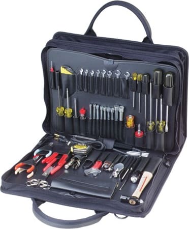 Jensen Tools JTK-48 - Field Service Kit in Double Black Cordura Case