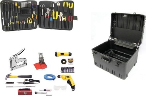Jensen Tools JTK-53WD - Deluxe Communications Kit in Roto-Rugged Wheeled Case