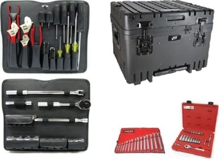 Jensen Tools JTK-94WL - Tool Kit in 14' Deep Wheeled Case