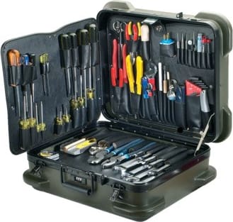 Jensen Tools JTK-97R - Kit in Rugged Duty Poly Case