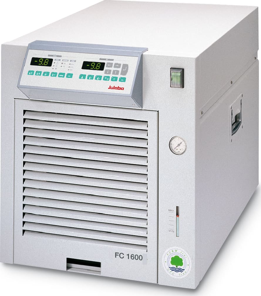 Julabo FC1600 - Compact Recirculating Cooler with Pump, -20 to +80 deg C, 1.65 kW Cooling Power at +20 deg C, 230V/60 Hz
