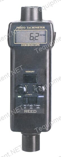 Reed K4040 Stroboscope/photo Tachometer, Battery, 100-100,000 Rpm
