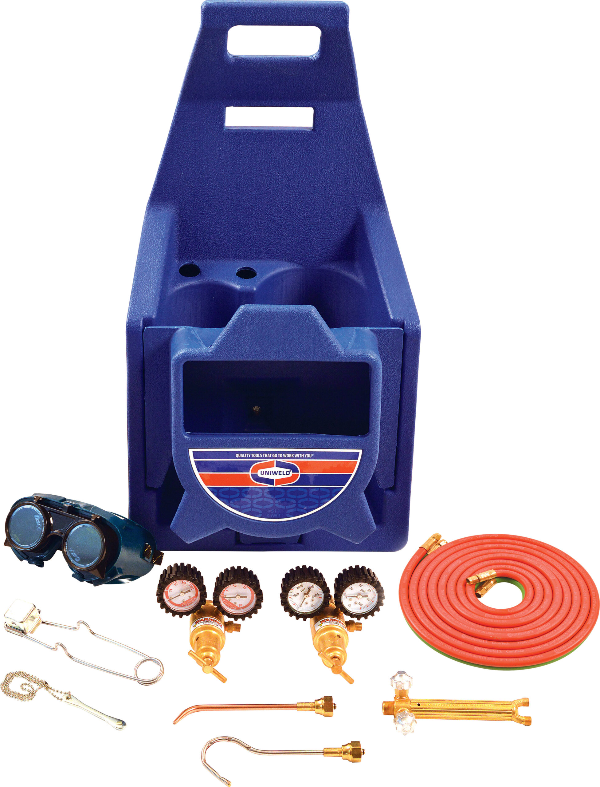 Uniweld KCHP - Cap’n Hook Oxyacetylene Outfit with Carrying Stand