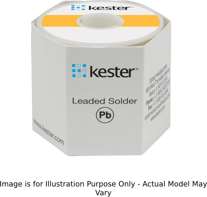 Kester 93-6337-9744 - Solder Wire, 285 Flux-Cored, Rosin, Leaded, Sn63Pb37, 2.2% Flux