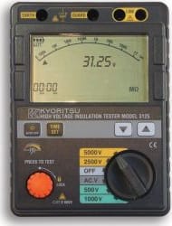 Reed KEW3125 5kV Insulation Resistance Tester Megohmeter