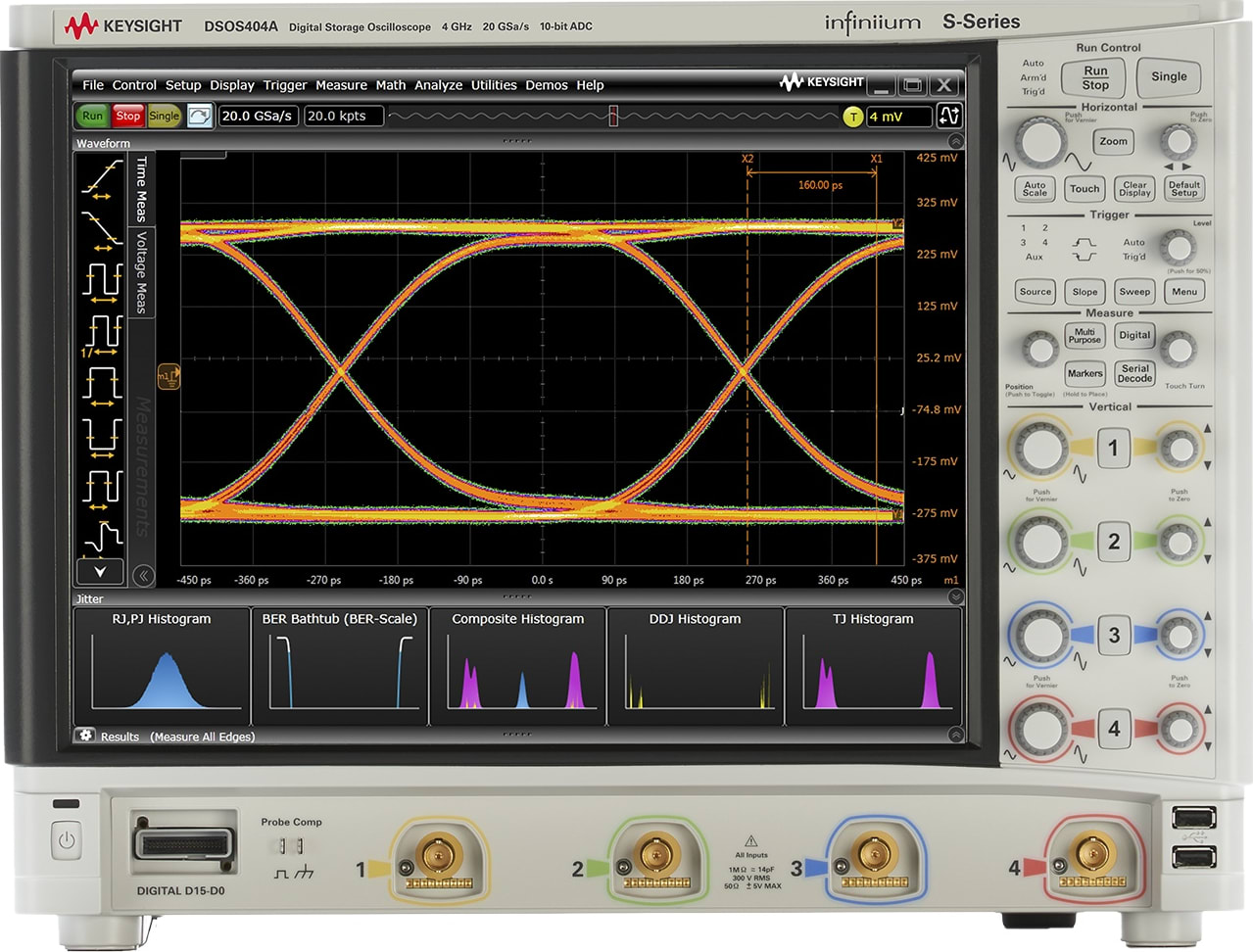 Keysight DSOS404A - Digital Oscilloscope (4 GHz / 4 Channel)