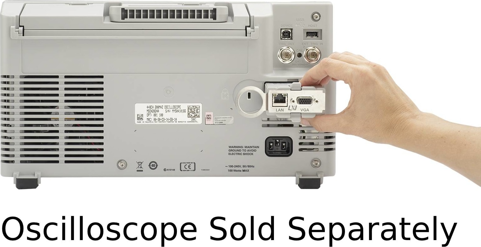 Keysight DSOXLAN - LAN/VGA Module for InfiniiVision 2000/3000 X Oscilloscopes