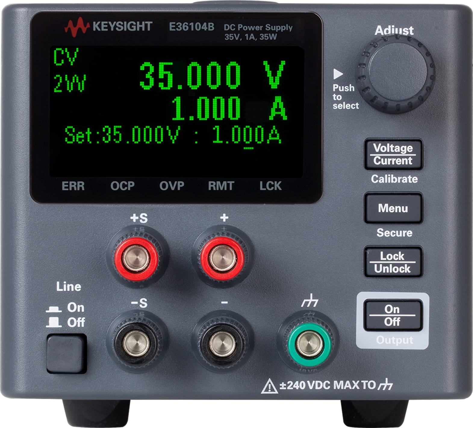 Keysight E36104B - 35W DC Power Supply 35V/1A