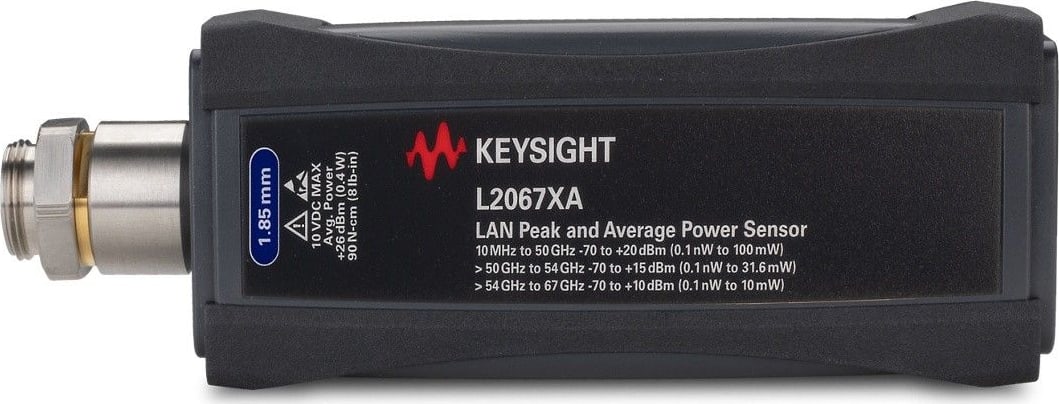 Keysight L2067XA - LAN Wide Dynamic Range Peak/Average Power Sensor (10 MHz - 67 GHz)