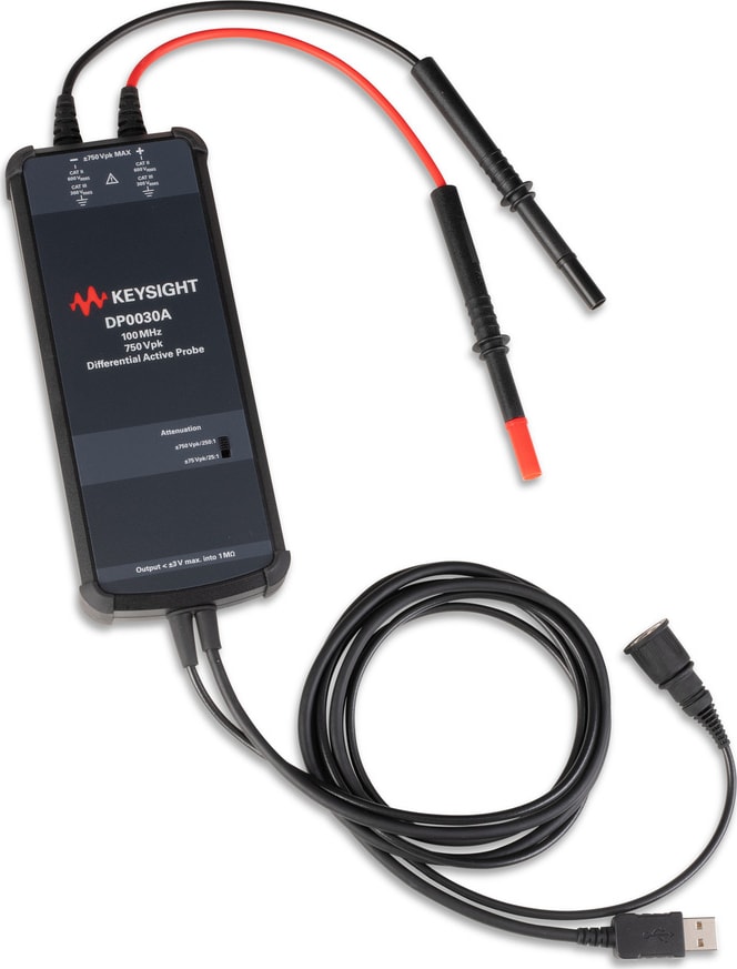 Keysight DP0030A - High Voltage Differential Probe (100 MHz, 750V)