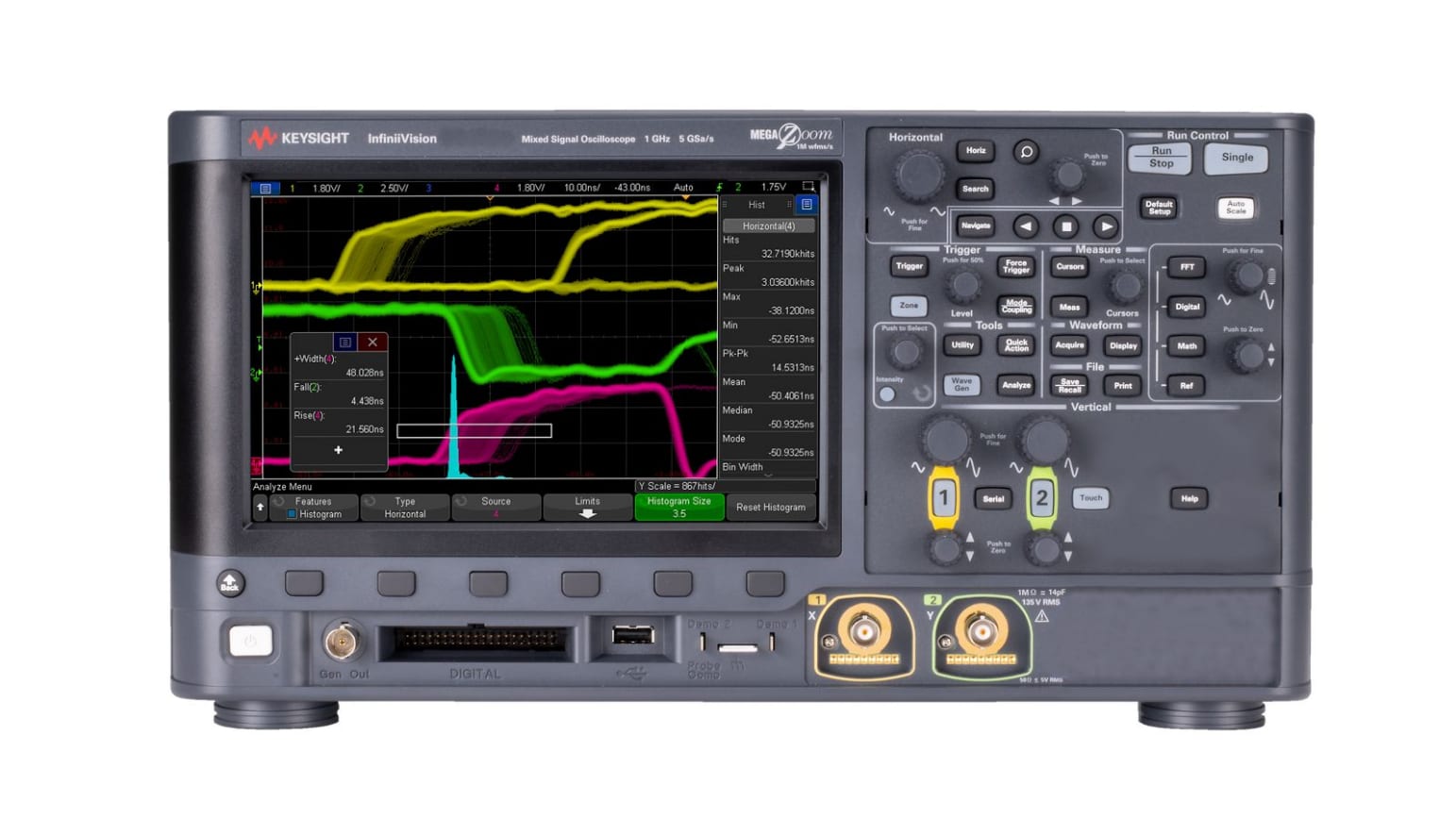 Keysight DSOX3102G - Digital Oscilloscope (1 GHz / 2 Channels)