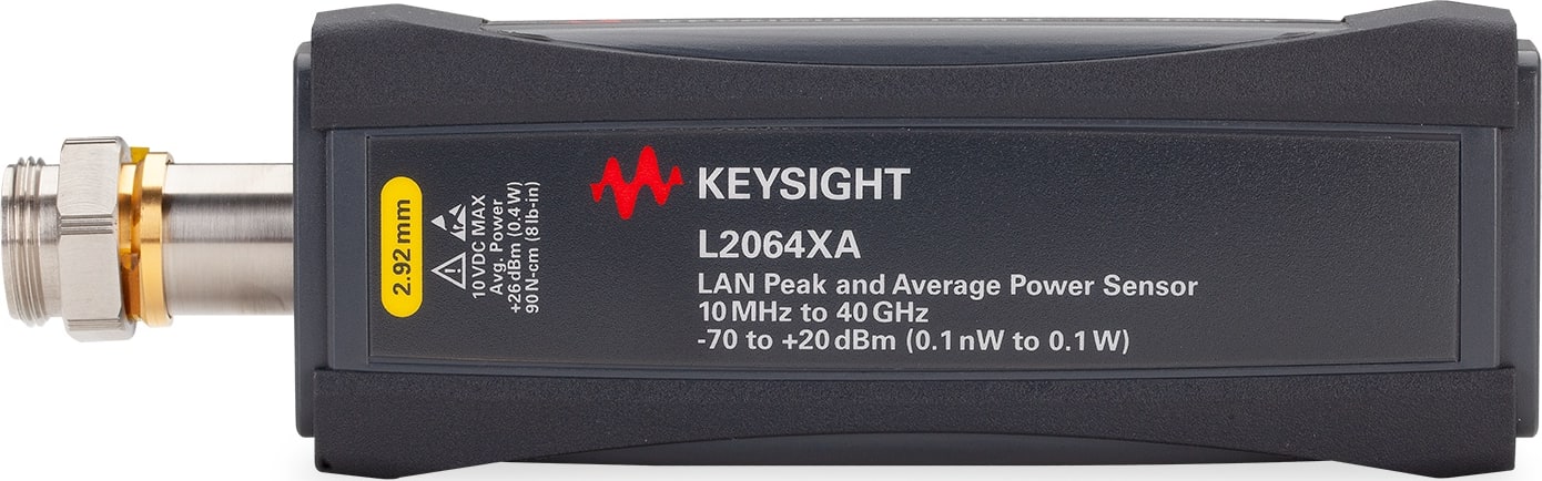 Keysight L2064XA - LAN Wide Dynamic Range Peak/Average Power Sensor (10 MHz - 40 GHz)