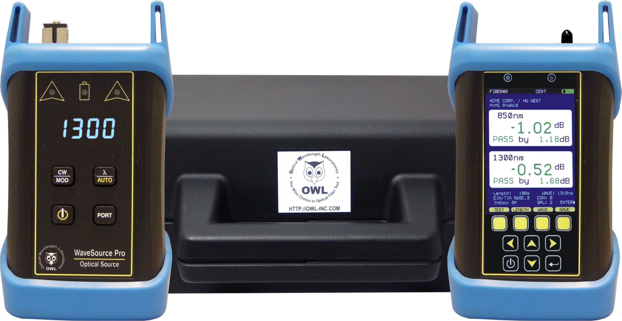 OWL KF7MX - Fiber OWL 7 Lite, Multimode Dual-Wave Source (850/1300nm)