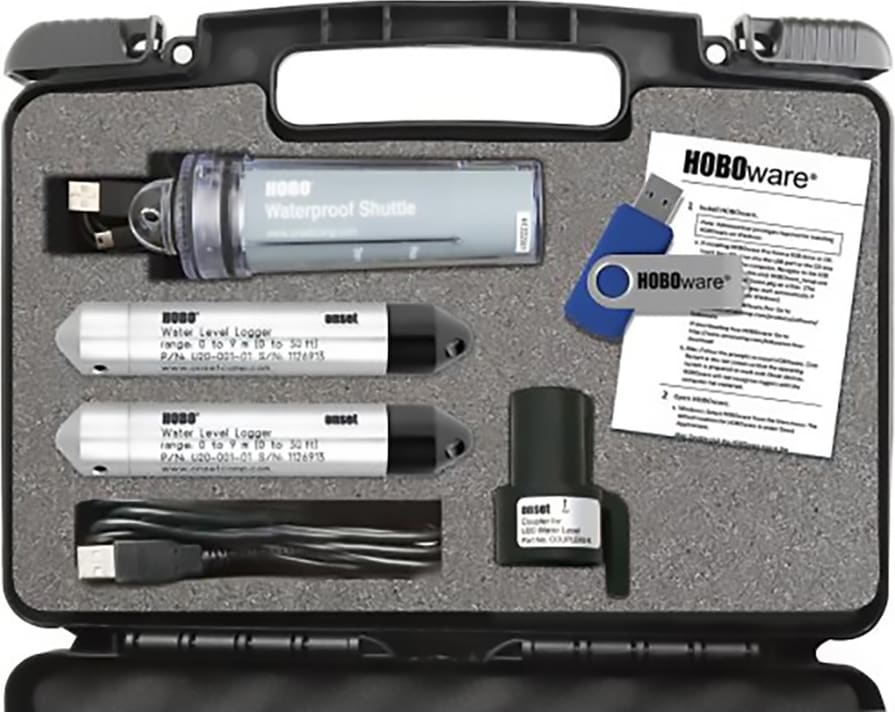 HOBO by Onset KIT-D-U20-02 - Water Level Data Logger Deluxe Kit (100ft)