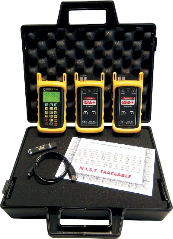 OWL KIT-M2-D285SC-L213ST Micro OWL 2 / Dual OWL 850 / Laser OWL 1310 Test Kit