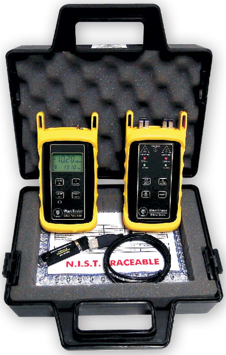 OWL KIT-WT-WS-MDVxx WaveTester / WaveSource 850/1300/VFL Test Kit