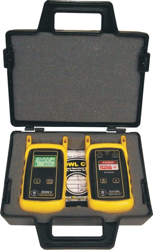 OWL KIT-Z2-L2FC Kit ZOOM 2 / Laser OWL SM Test Kit, FC Connector