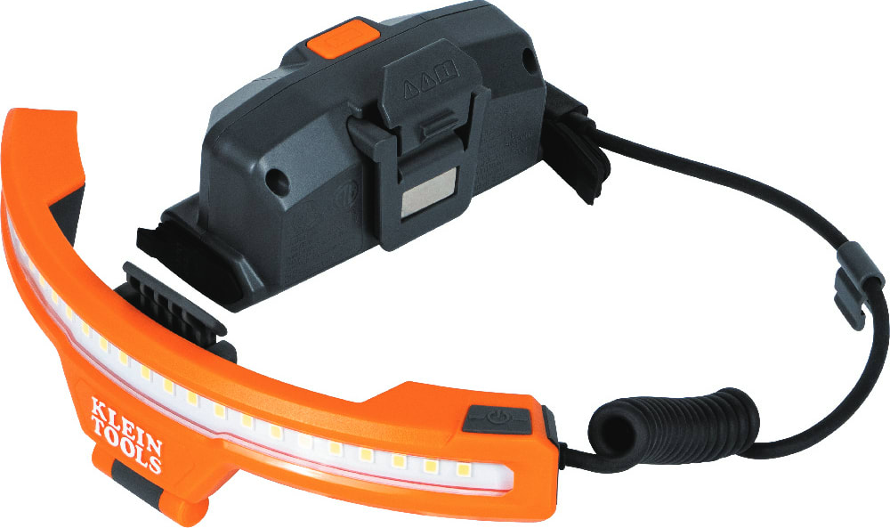 Klein Tools KHH56308 - Wide-Beam Headlamp with Mount for Hard Hat