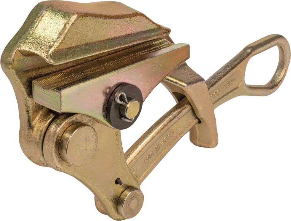 Klein Tools KT45005C - Parallel Jaw Grip 4500 Series for Guy Strands, EHS, Coated Cable