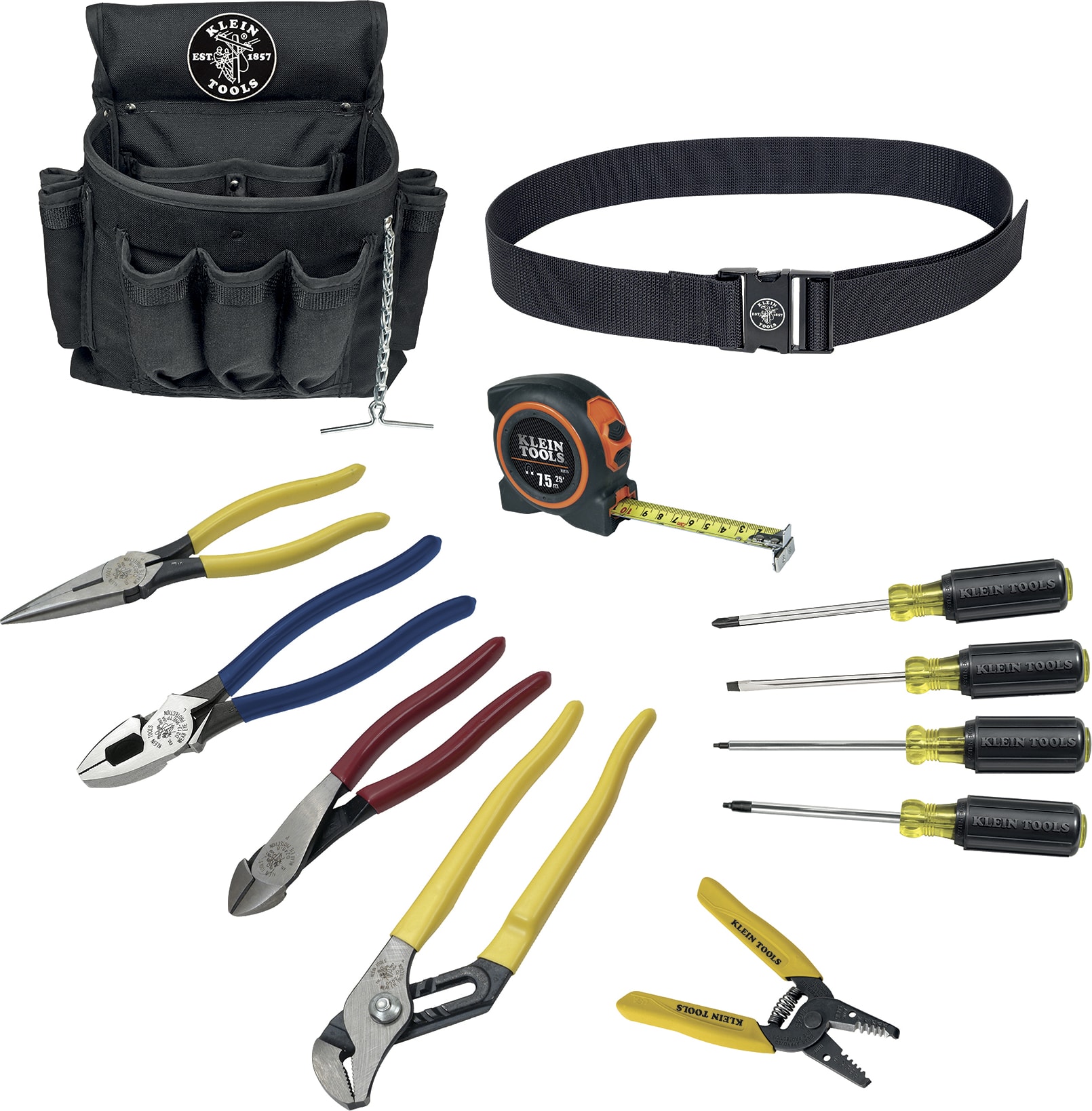 Klein Tools 92003 Electrician Tool Set 12 Piece